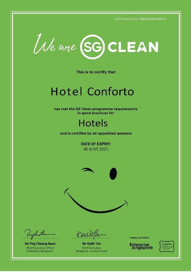 סינגפור Hotel Conforto מראה חיצוני תמונה